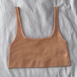 TLA by Morgan Stewart Ribbed Sports Bra